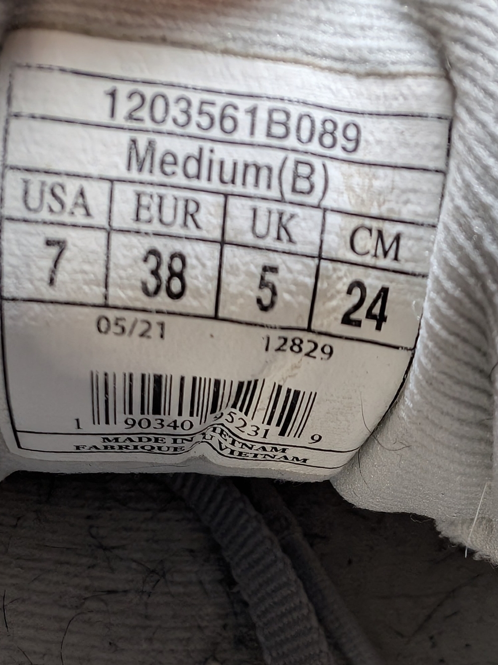 Brooks Ghost 14 Women's Running Shoes - Size 7 - Gray/Silver - Picture 6 of 7